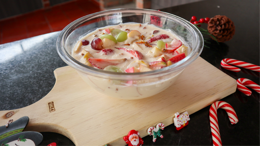 Cómo Hacer ENSALADA NAVIDEÑA de FRUTAS