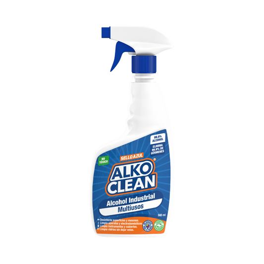 Alcohol Industrial Alko Clean 500 mL Spray