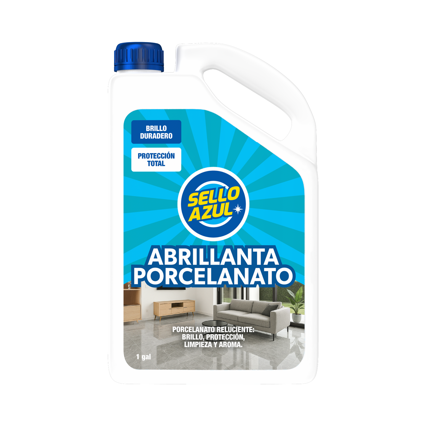 Abrillanta Porcelanato Sello Azul 1 gal