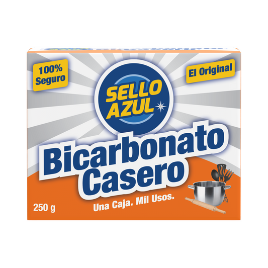 Bicarbonato Casero Multiusos Sello Azul 250g