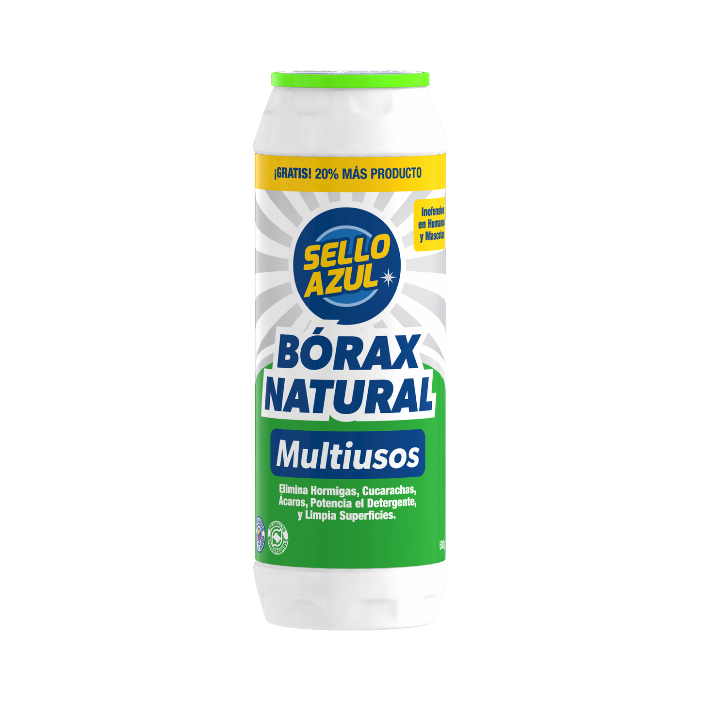 Bórax Natural Multiusos Sello Azul 500 g