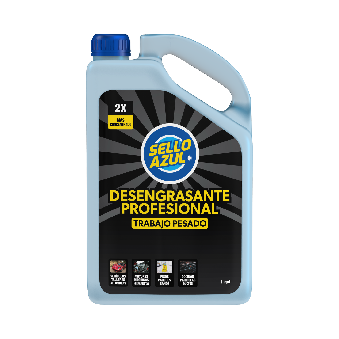 Desengrasante Profesional Sello Azul 1 gal