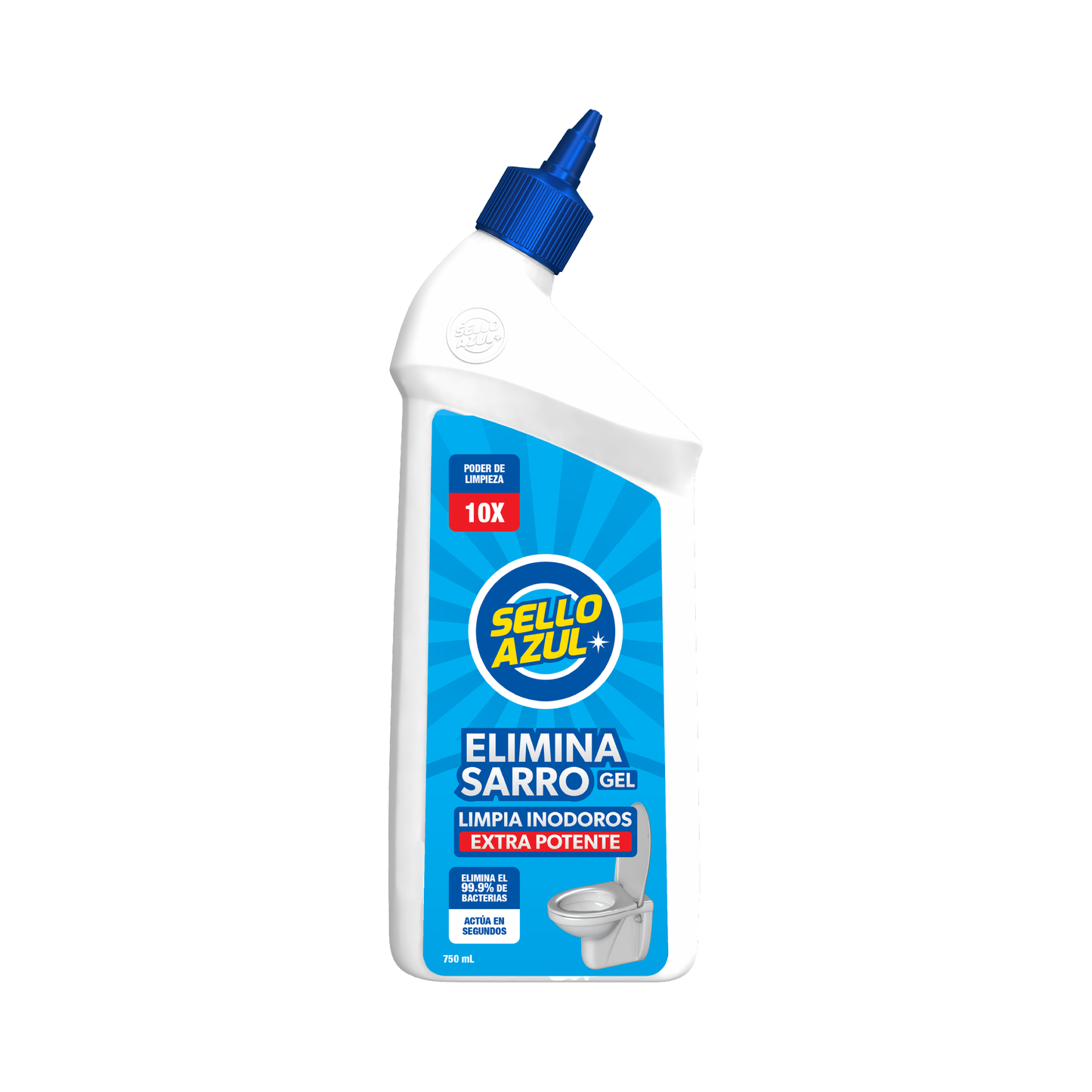 Elimina Sarro Sello Azul Gel 750 mL