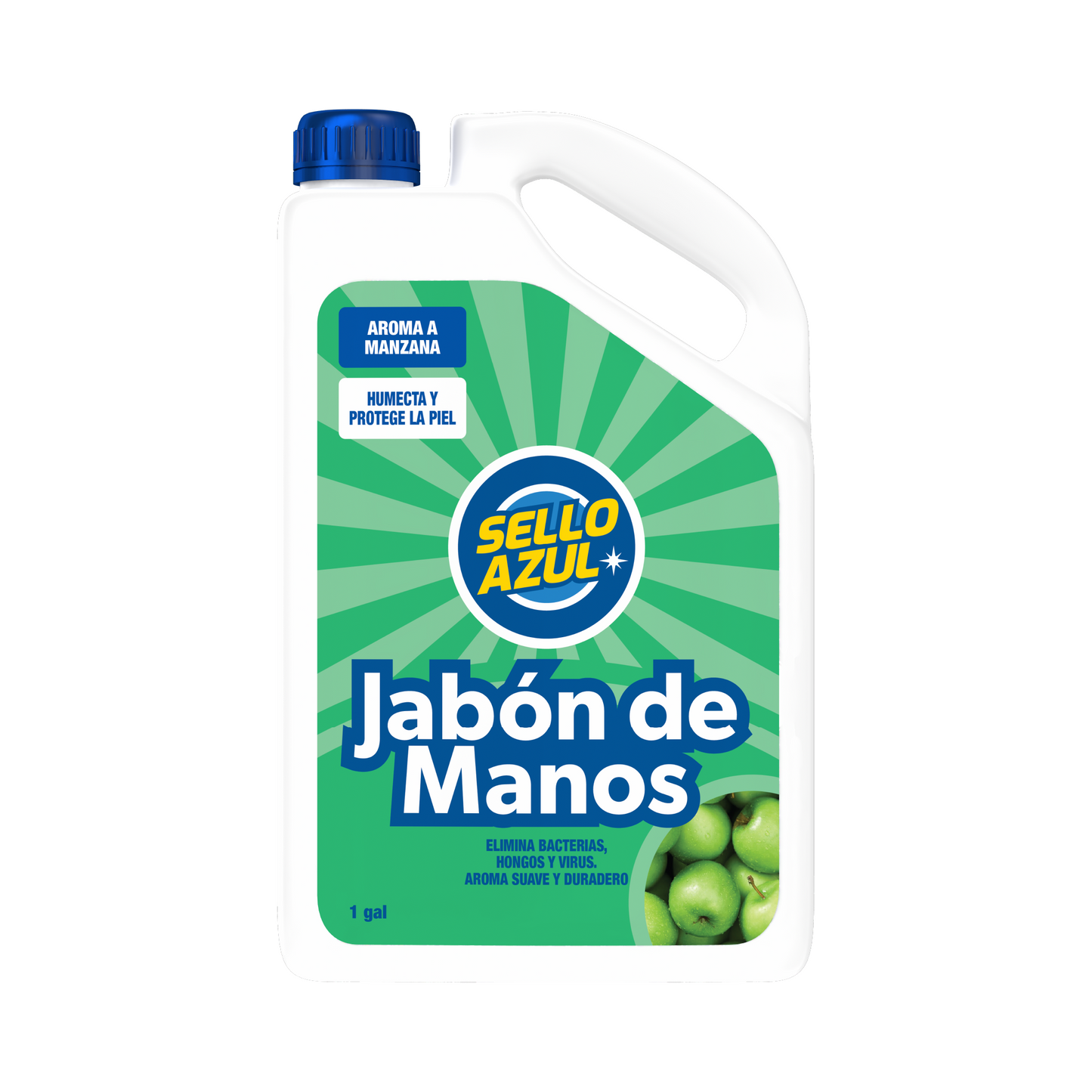 Jabón de Manos Manzana Sello Azul 1 gal