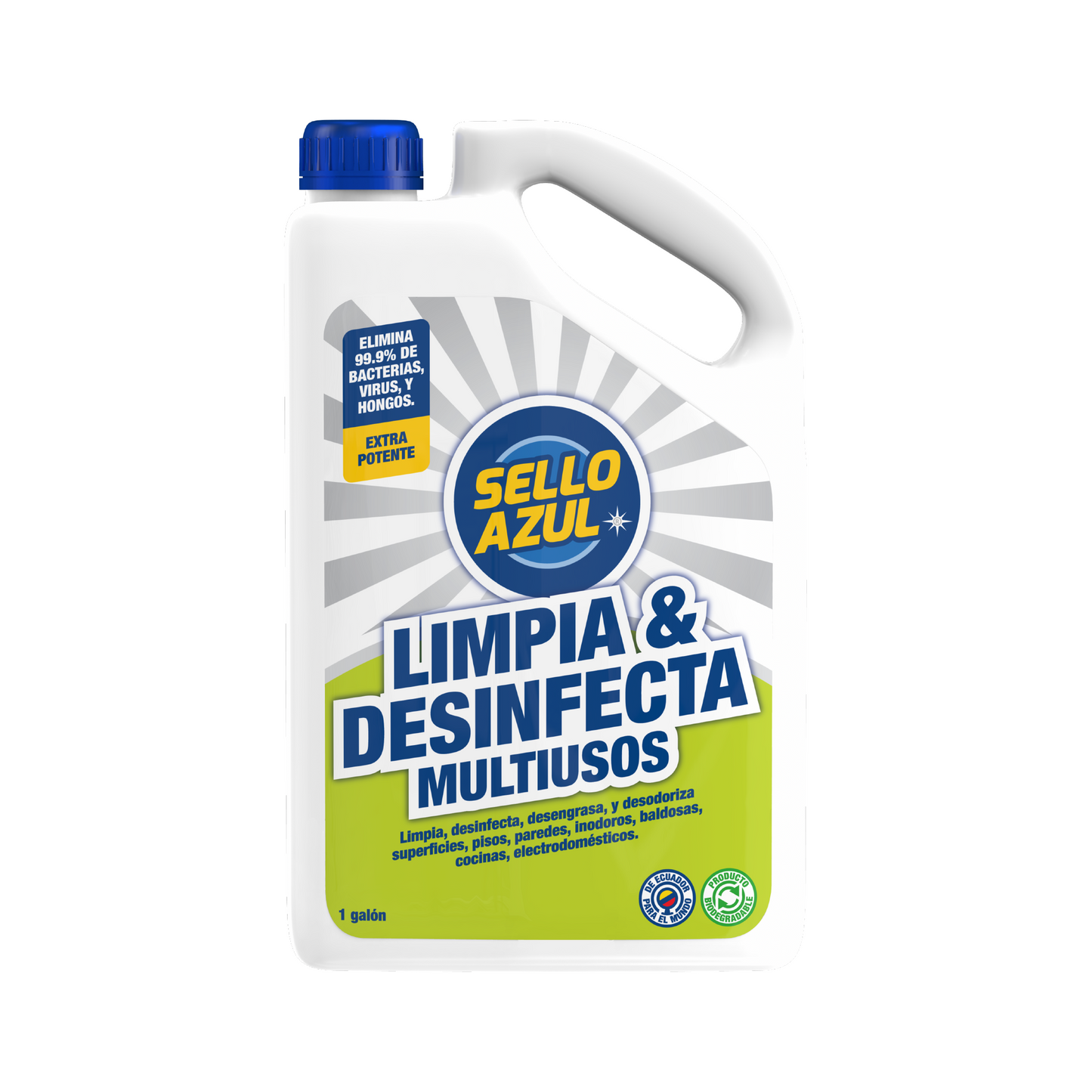 Limpia Desinfecta Sello Azul 1 gal