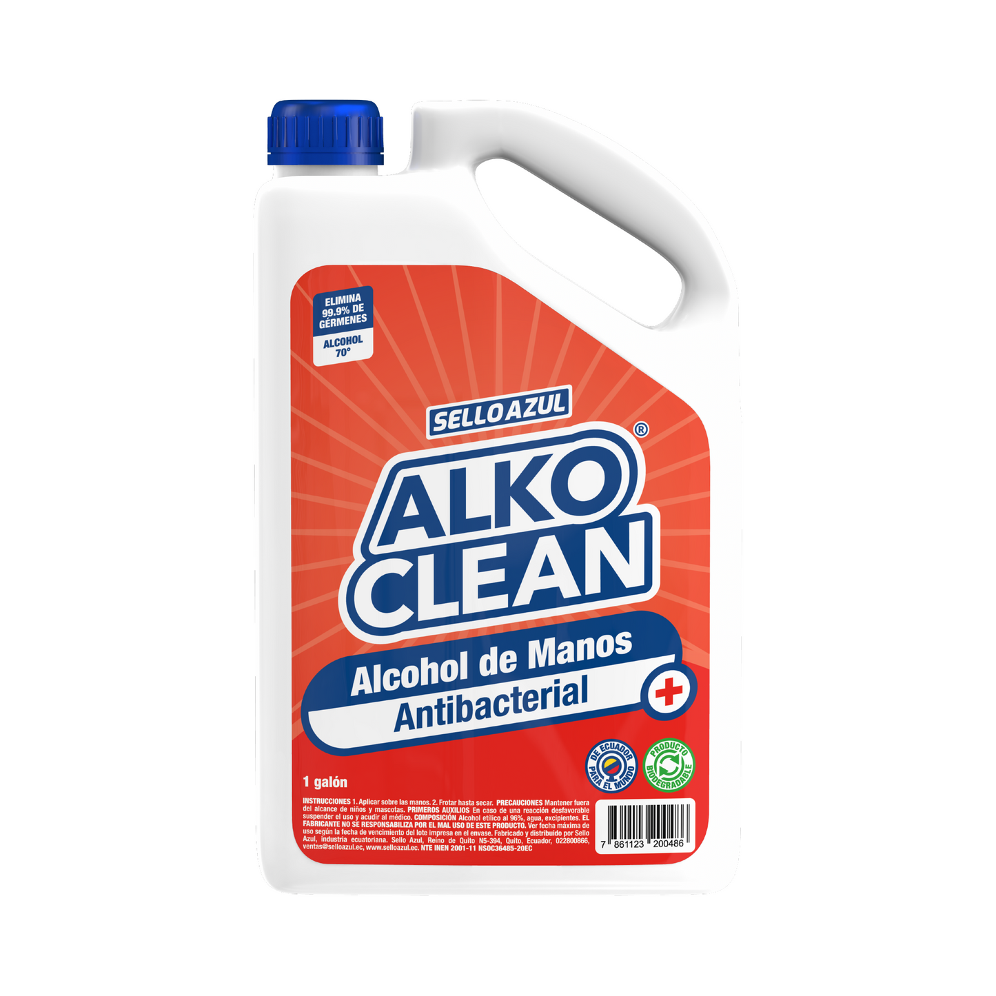Alcohol de Manos Alko Clean 1 gal