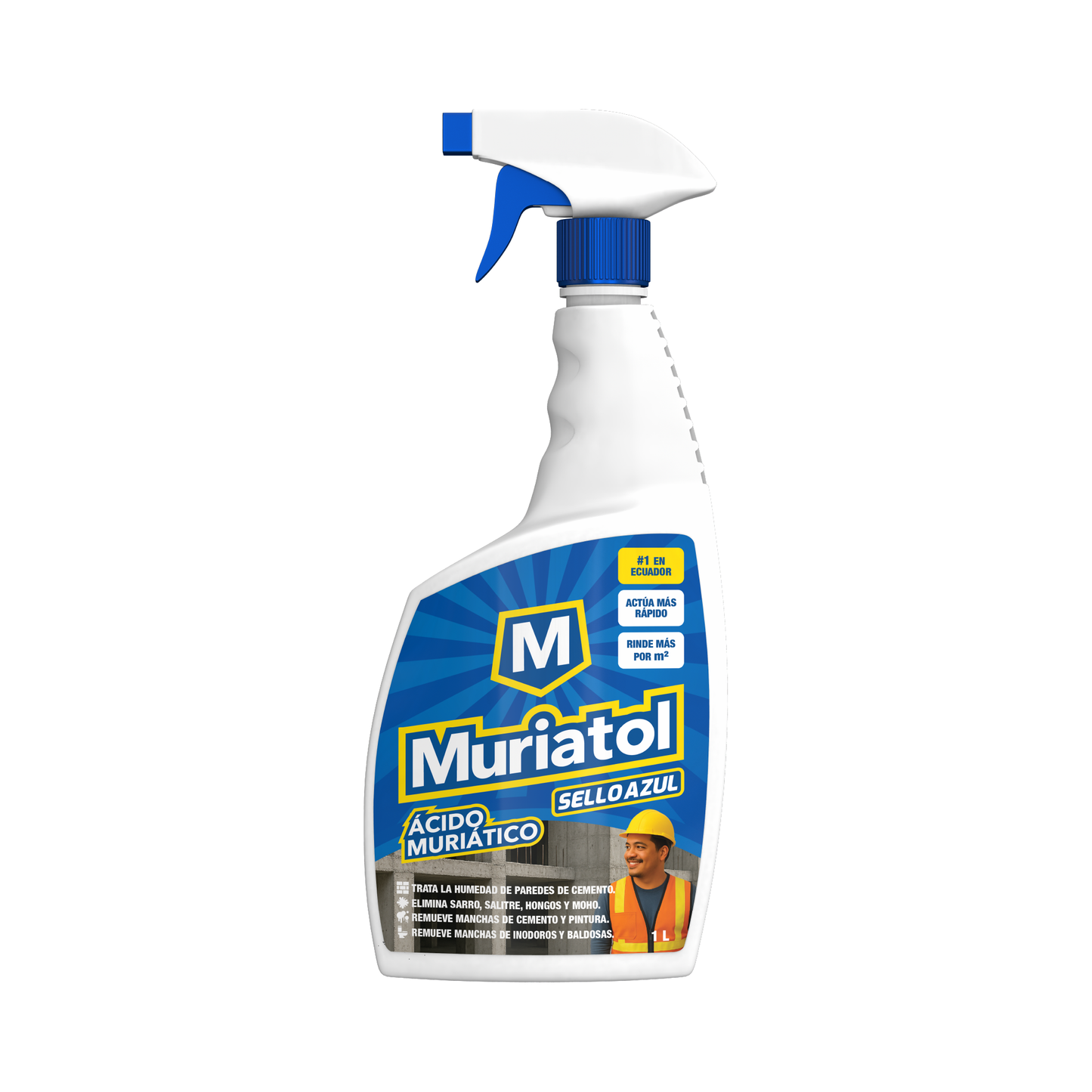 Muriatol Ácido Muriático 1 L Spray