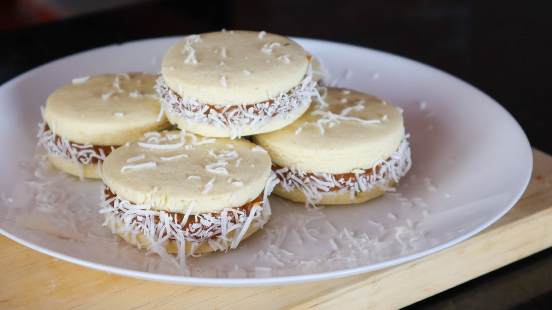 Receta de ALFAJORES de MAICENA hechos a mano