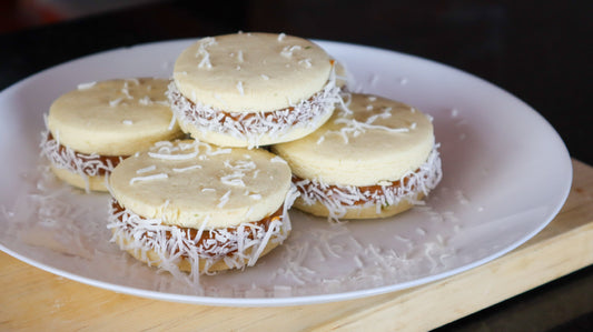 Receta de ALFAJORES de MAICENA hechos a mano