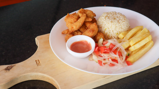 Receta de CAMARONES APANADOS