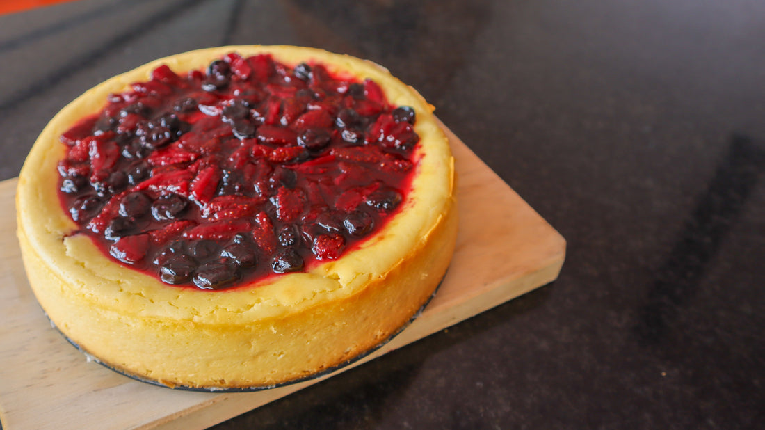 Cómo Hacer CHEESECAKE de FRUTOS ROJOS Increíble