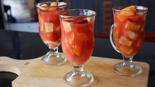 Receta del refrescante COME y BEBE