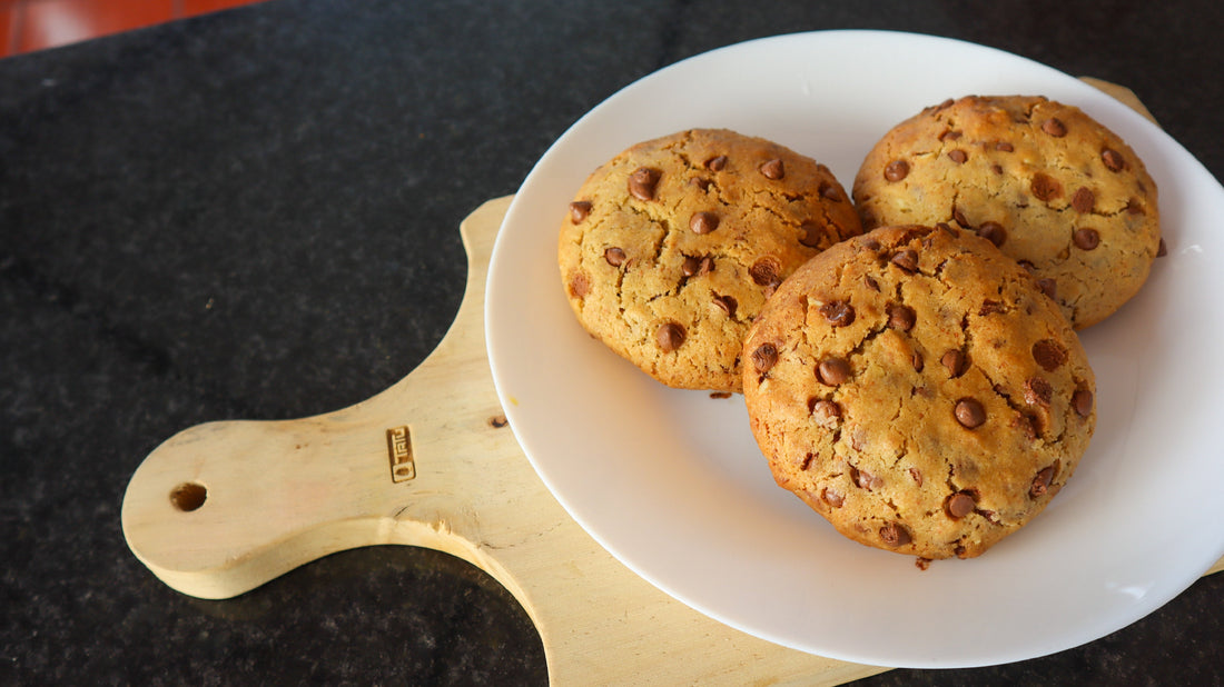 Receta de GALLETAS con CHISPAS de CHOCOLATE