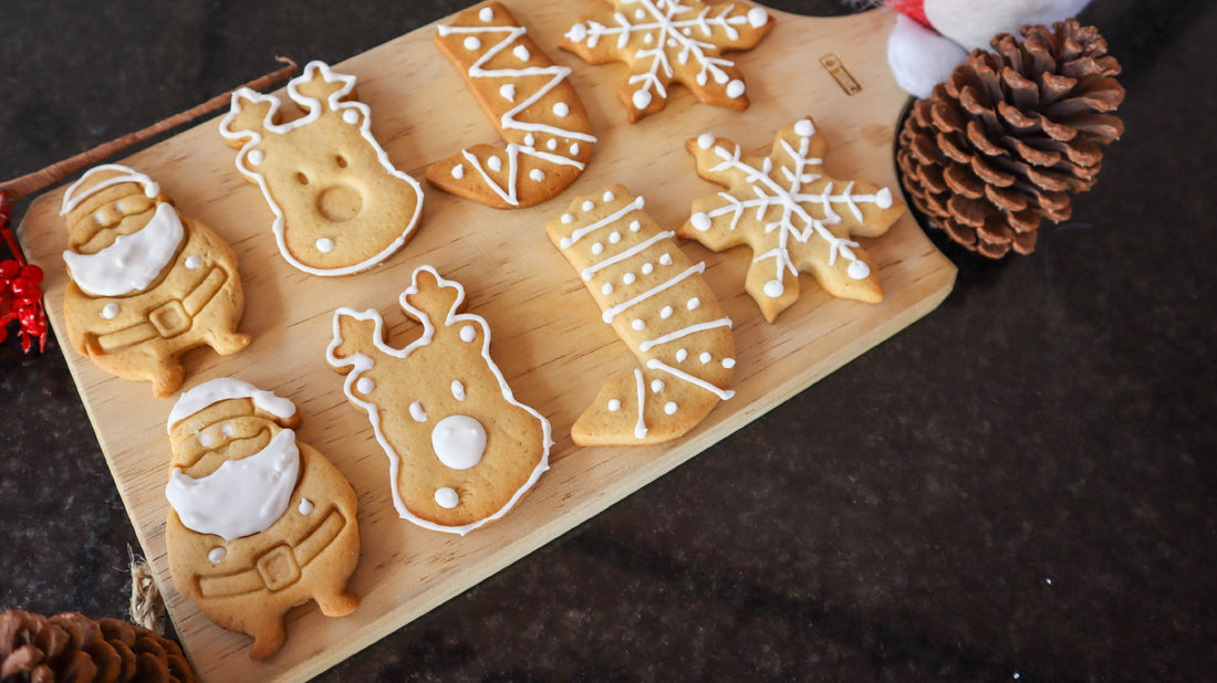 Receta de GALLETAS de JENGIBRE navideñas