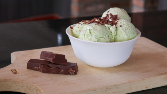 Cómo hacer HELADO de MENTA