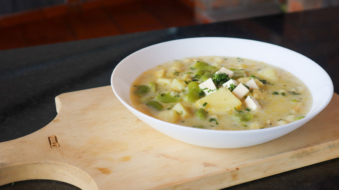 Receta de LOCRO de HABAS