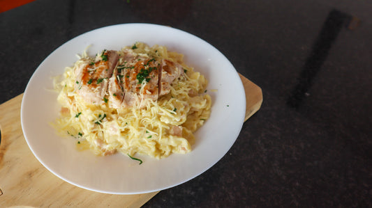 Receta de una exquisita PASTA ALFREDO
