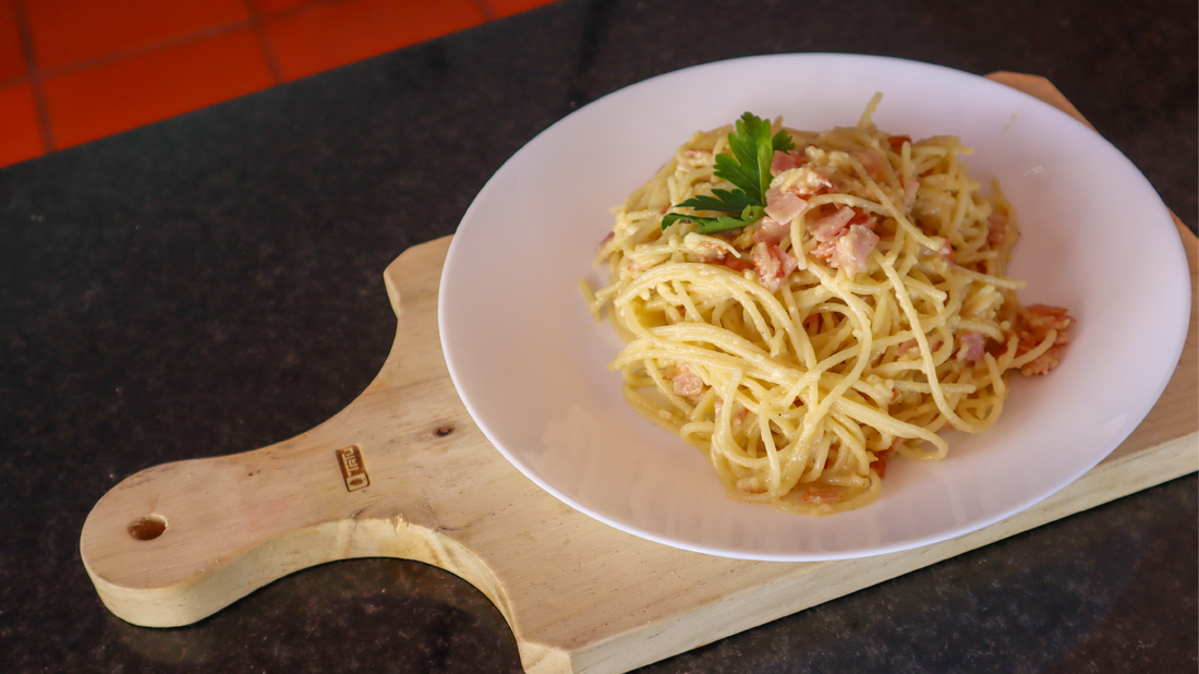 Receta de la clásica PASTA CARBONARA