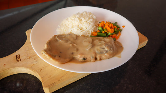 Receta de POLLO con CHAMPIÑONES exquisito
