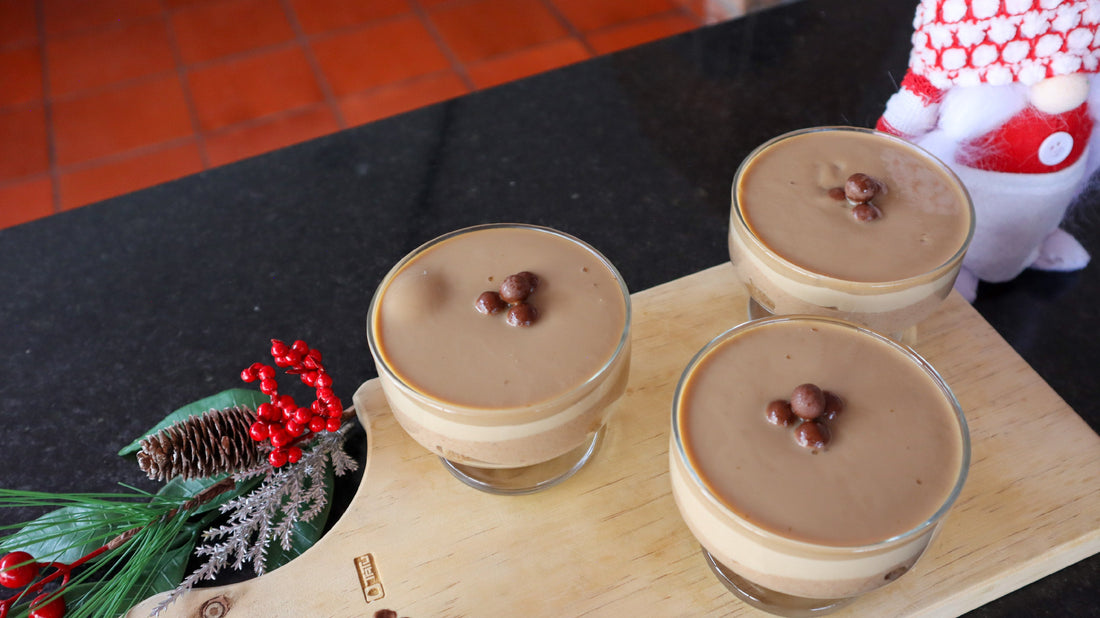 Cómo hacer un POSTRE NAVIDEÑO fácil