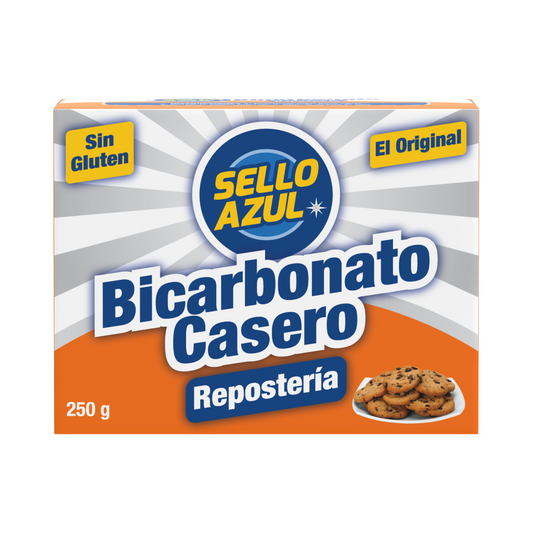 Bicarbonato Casero Repostería Sello Azul 250 g