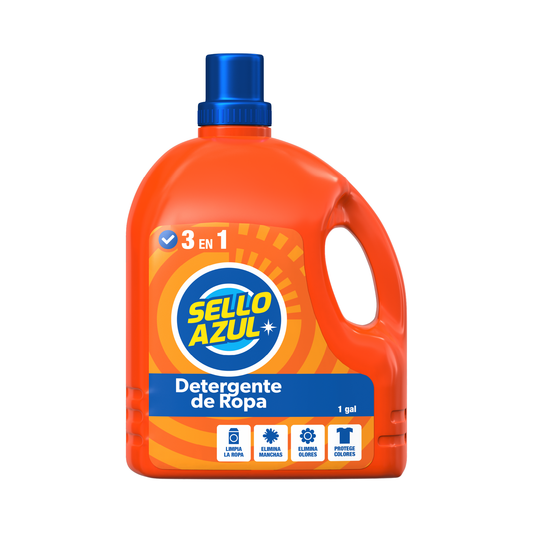 Detergente de Ropa Sello Azul 1 gal