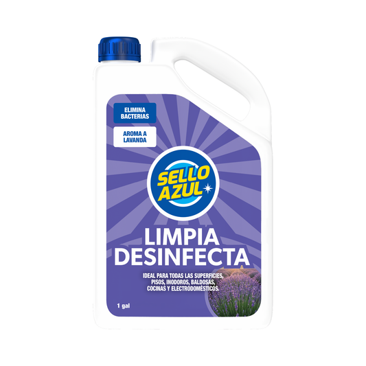 Limpia Desinfecta Lavanda Sello Azul 1 gal